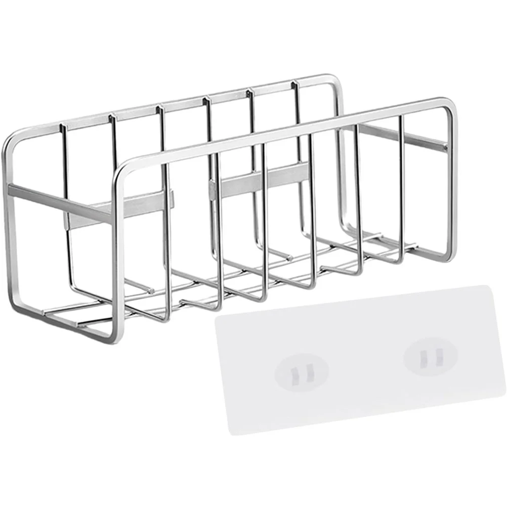 

Sink Sponge Rack Holder Kitchen Countertop Stainless Steel Rag Dishcloth Drying Accessory Storage Home Organizer