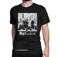 tokyo revengers poster tee shirt for men women sano manjiro manji gang tee shirt round neck harajuku tshirt big size clothing