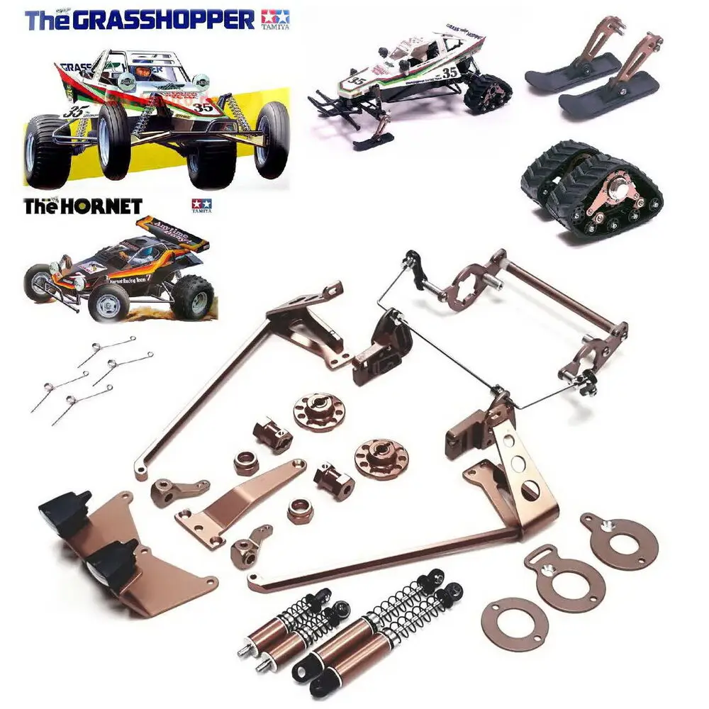 Aluminum Shock Bumper Wheels Chassis Upgrades Parts for Tami
