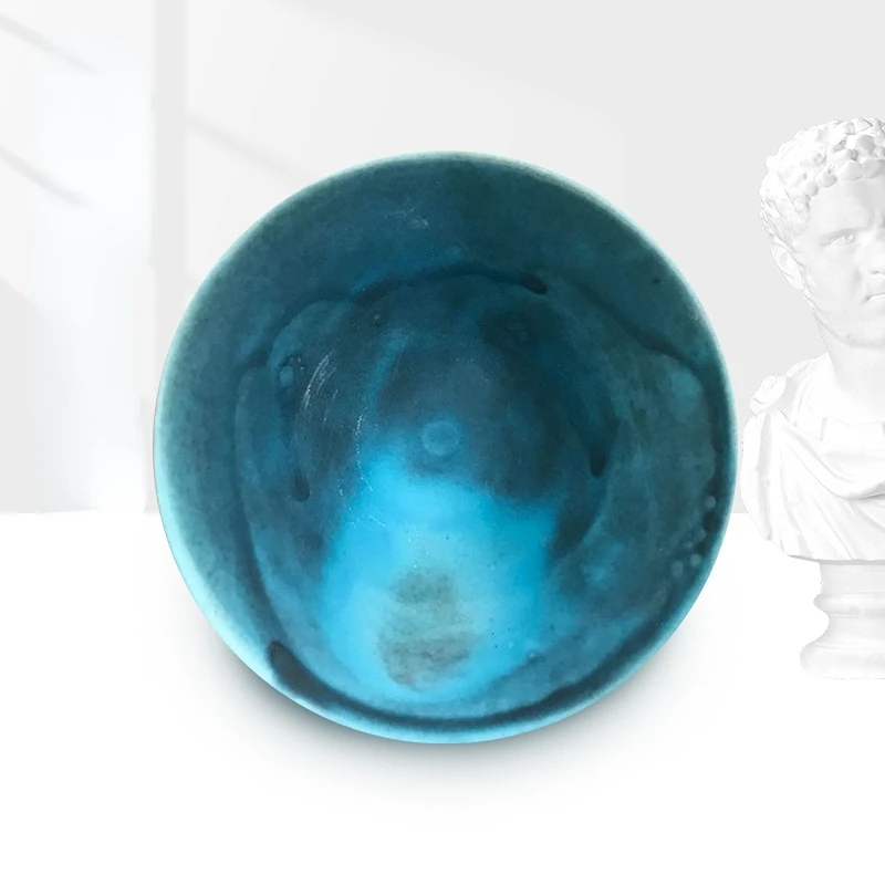 

300ml/bottle Fog Blue Medium Temperature Art Kiln Changing Glaze 1180-1260 Degrees Ceramic Glaze