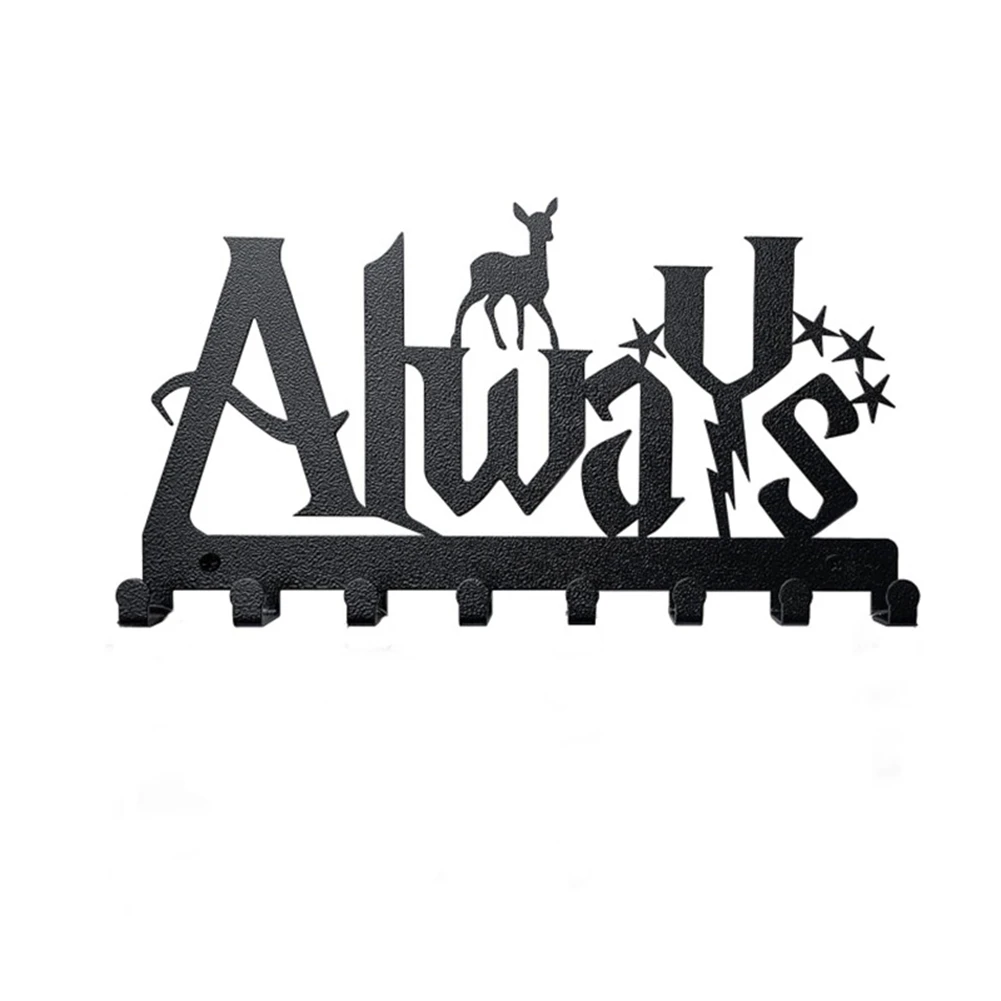 

Металлический брелок для ключей с 8 крючками