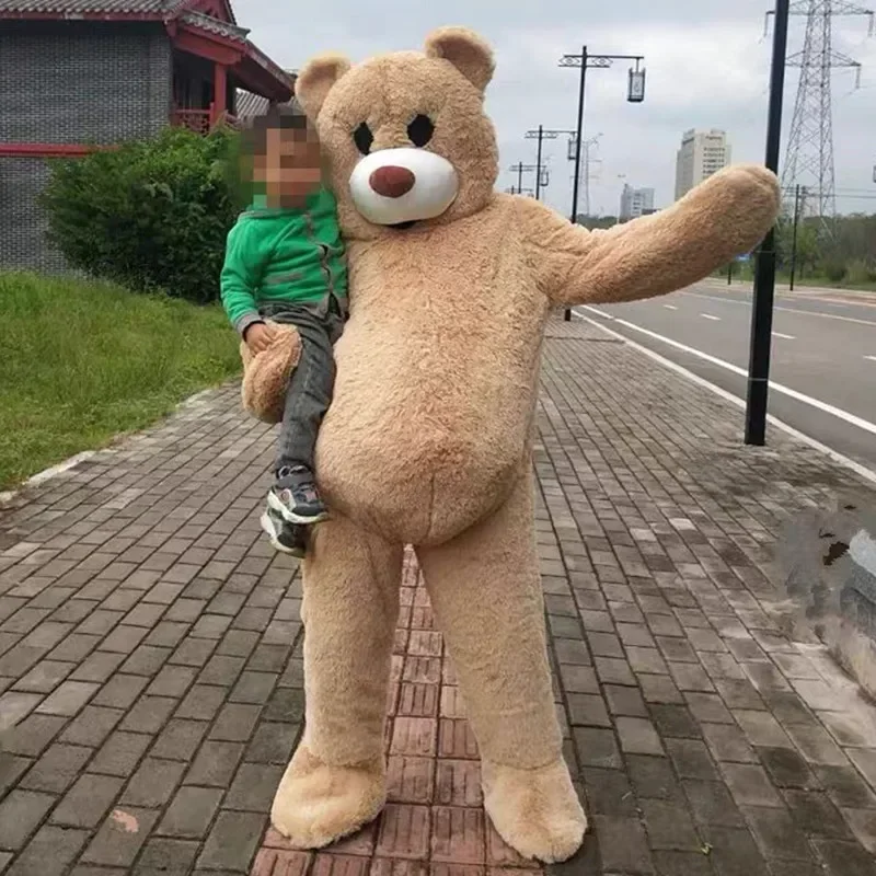 Косплей плюшевый танцевальный мишка костюм персонажа из мультфильма талисман