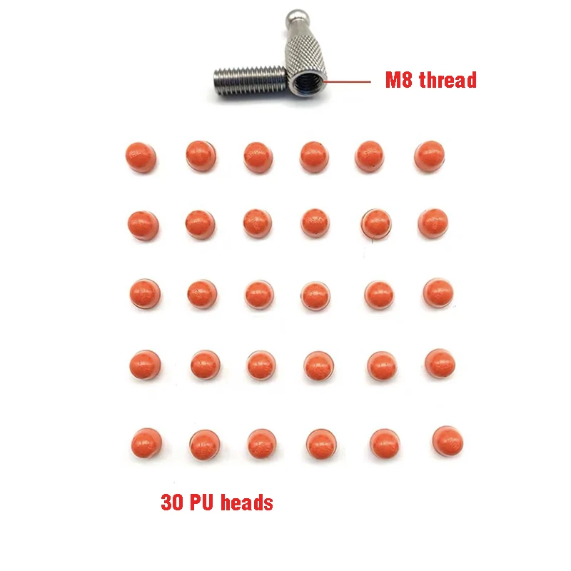 

M8 Rubber Caps For Paintless Dent Repair Hammer And Tips for Hook and King Rod