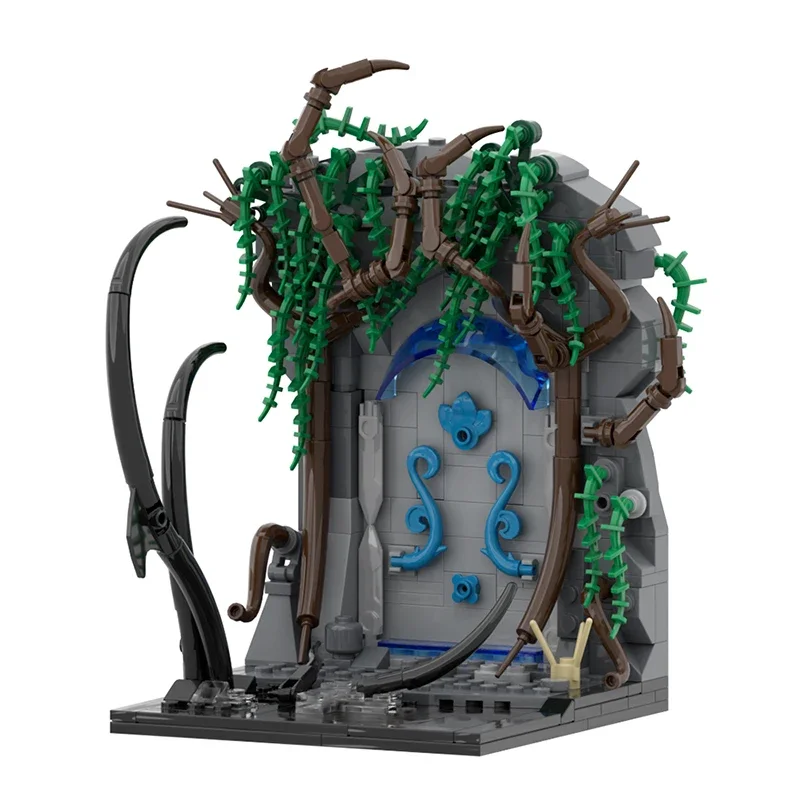 MOC Lords кольца сцены глубокая модель шлема набор строительных блоков игровых идей