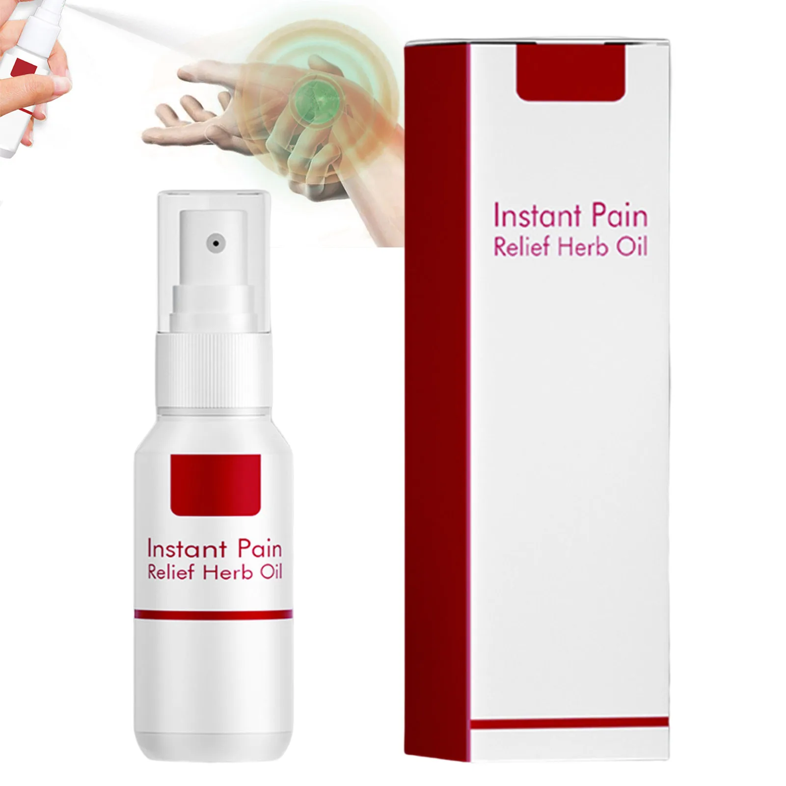 

Растительное масло для снятия боли в мышцах спины и суставах, 60 мл