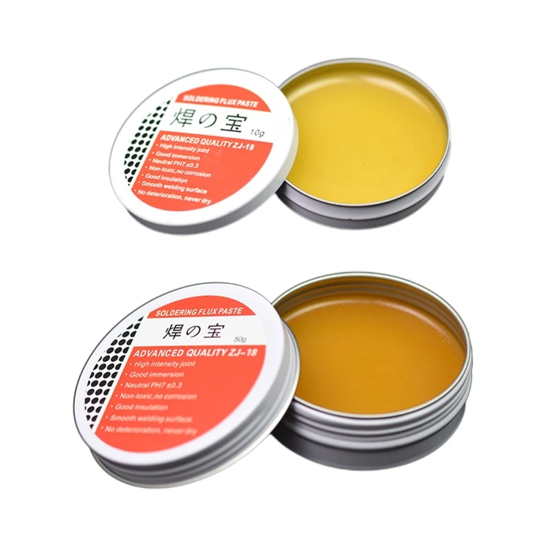 

Soldering Paste Environmental Flux Good Fluidity Residue Less Practical Soldering Gel Tool for Copper Iron Metalworking