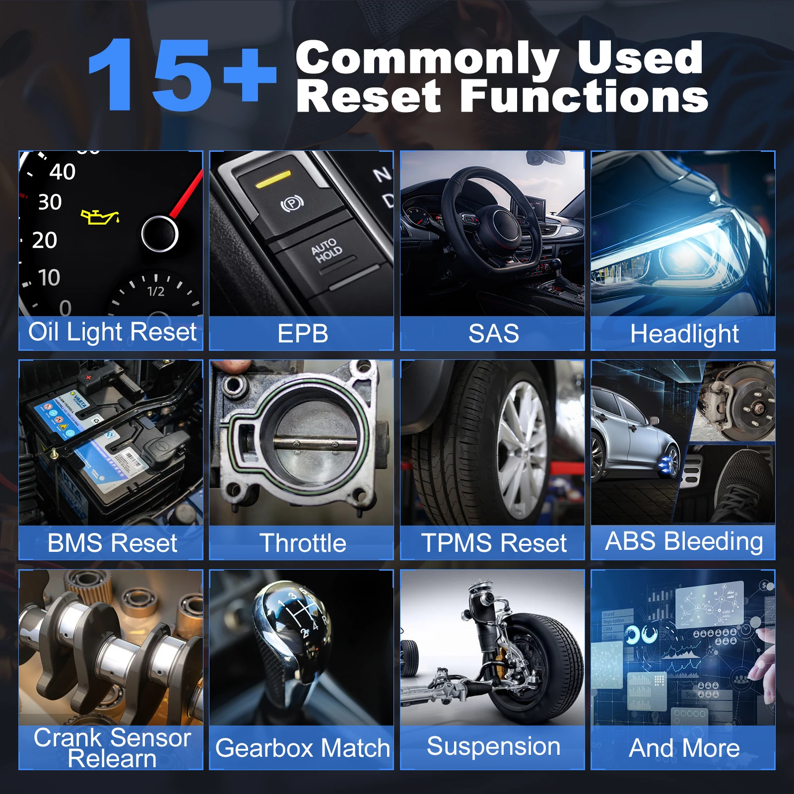 Сканер OBD2 XTOOL D6 15+сервесов бесплатное обновление инструмент для поиска DTC FCA&ampCAN FD