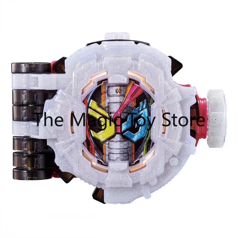 Фото Оригинальная аниме-фигурка Bandai Kamen Rider: игрушка-часы Kamen Rider Zi-O DX RideWatch – идеальный подарок на Рождество, коллекционная фигурка. №3