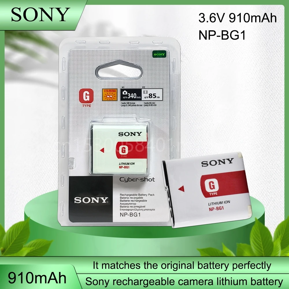 

Sony Origial NP BG1 NP-BG1 NPBG1 NPFG1 Li-ion Camera Battery for SONY DSC-H9/B DSC-H10 DSC-H50 DSC-W30 DSC-W30L DSC-W30S DSC-H9
