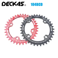 deckas 104bcd 32343638t round narrow wide chainring mtb mountain bike bcd104 crankset tooth plate parts for m615 m785 m820