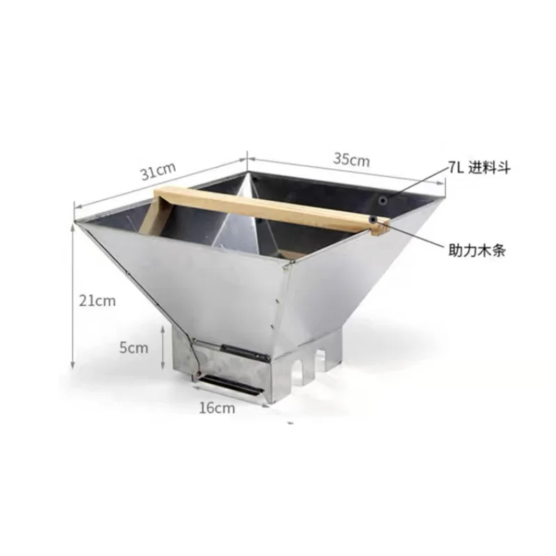 Ручная шлифовальная машина для яблок и винограда 7 л