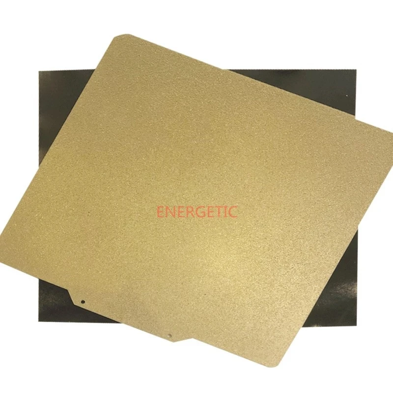 

ENERGETIC Hot-Sell Double-Sided Textured & Smooth Powder Coated PEI Flex Plate + Base 220/235/310mm For 3D Printer Hot Bed