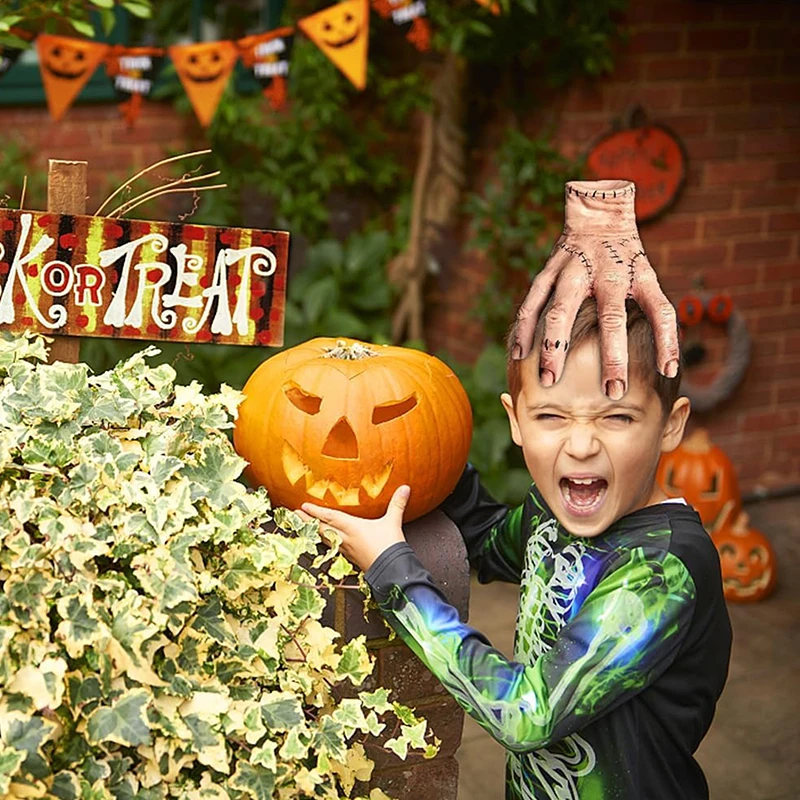 Реквизит ужасов на Хэллоуин сломанные руки ужас среда семья Адамс латексная