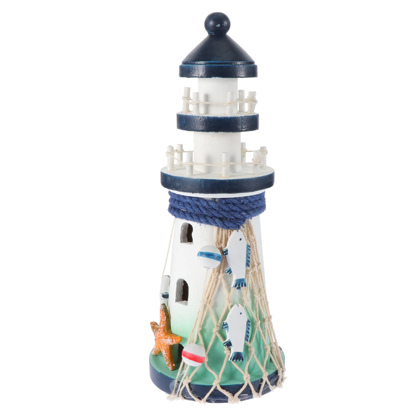 

Lookout Lighthouse Decoration Home Scene Adornment Chic Retro Lighthouse Craft