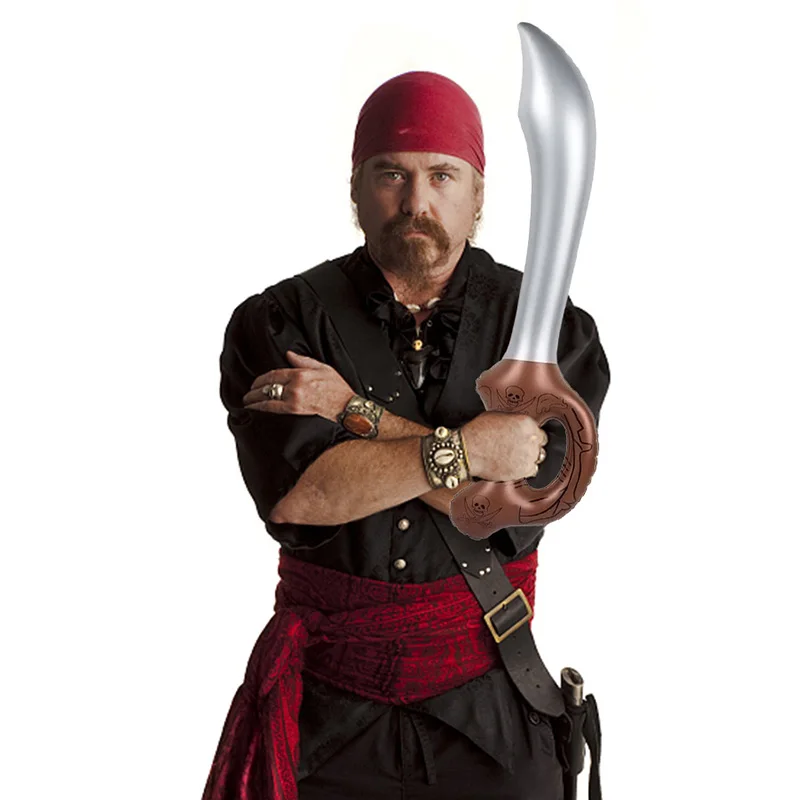 6/12 шт. надувные пиратские мечи игрушка на Хэллоуин мяч для вечеринки день