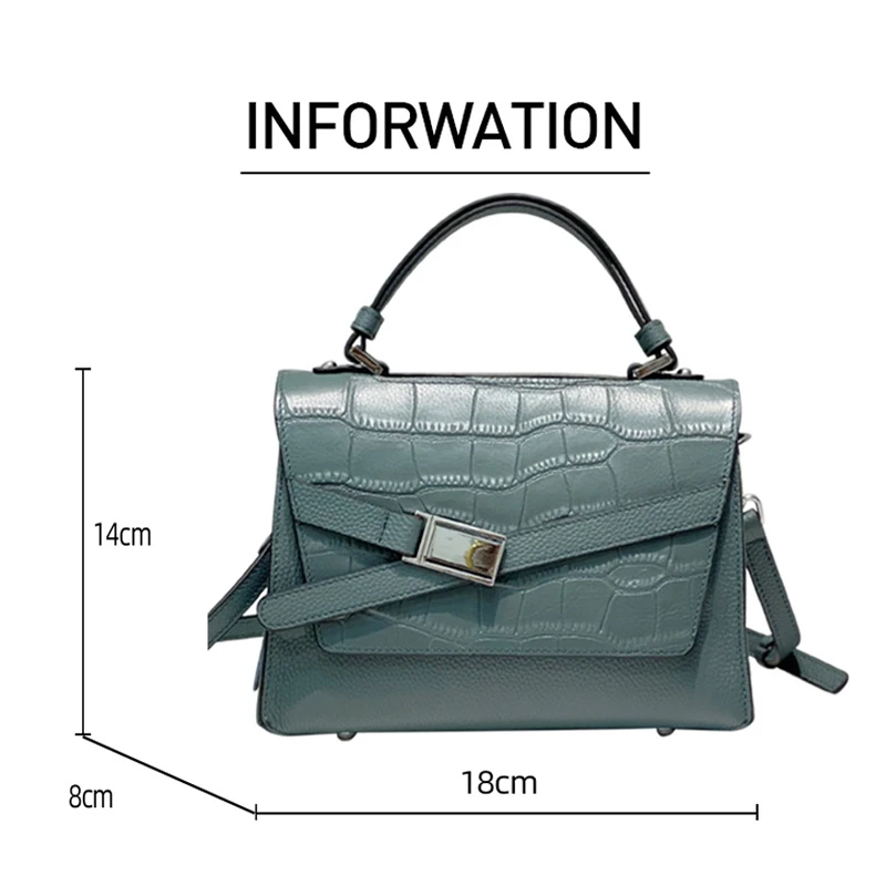 Новинка Лето 2021 легкая роскошная женская сумка-мессенджер из натуральной кожи с