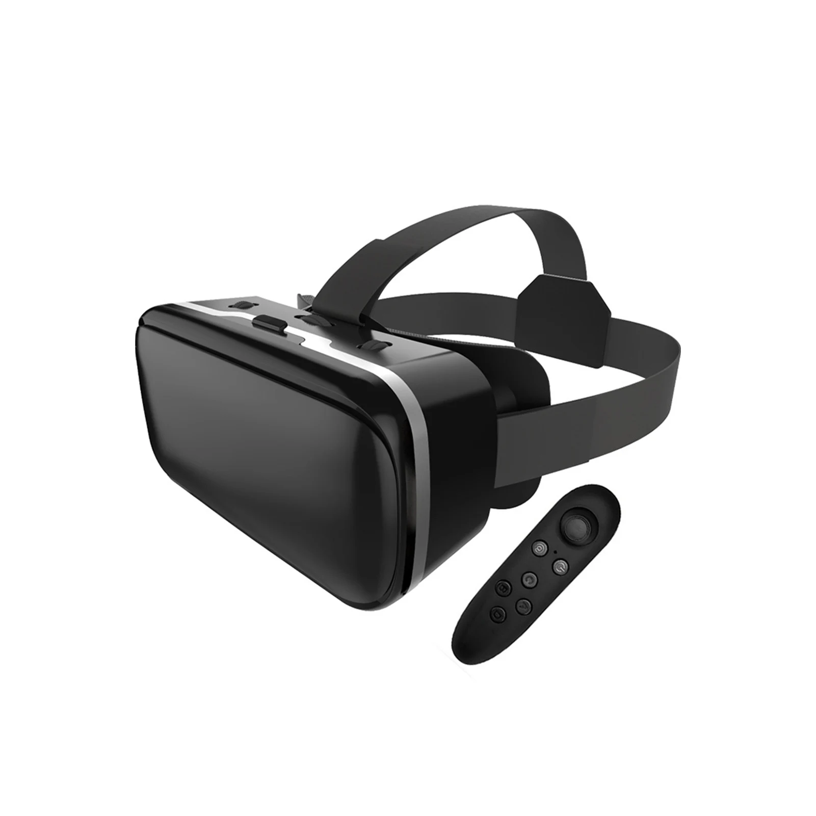 

VR Headset Huge Screen Immersive Soft 3D Glasses Full Review Easy Install Detachable HD Goggles For Phone 4.5 To 6inch