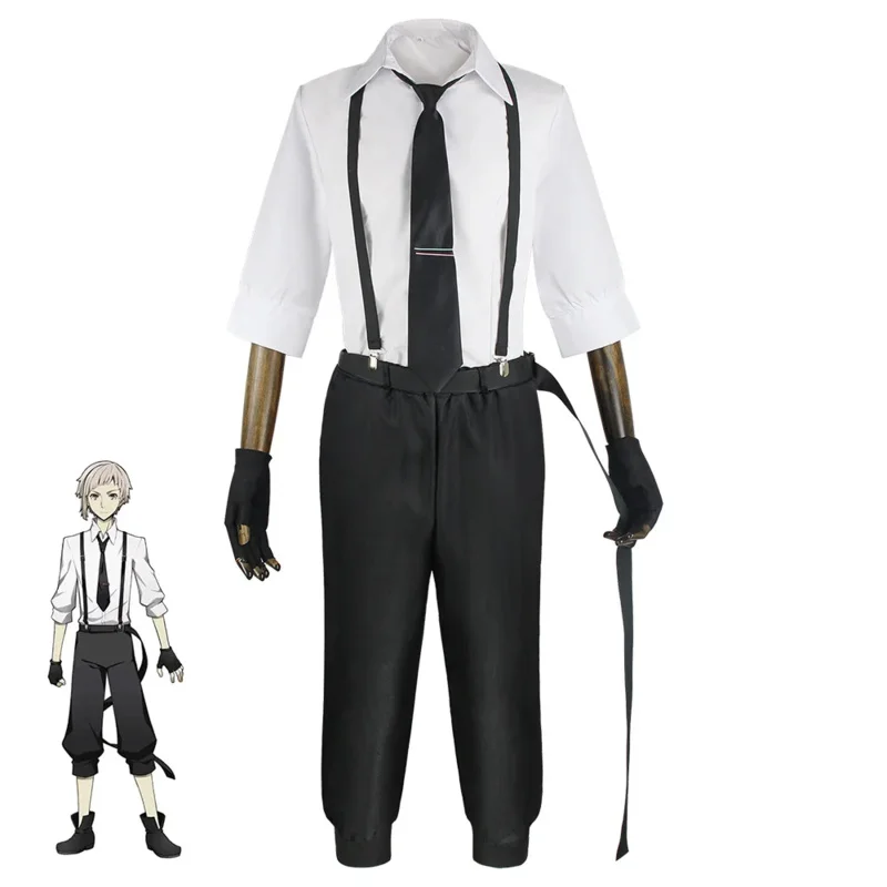 Новый 2025 Bungo Stray Dogs Chuya Nakahara Dazai Osamu Akiko Yosano Butterfly Косплей Мужчины Девушки Женщина