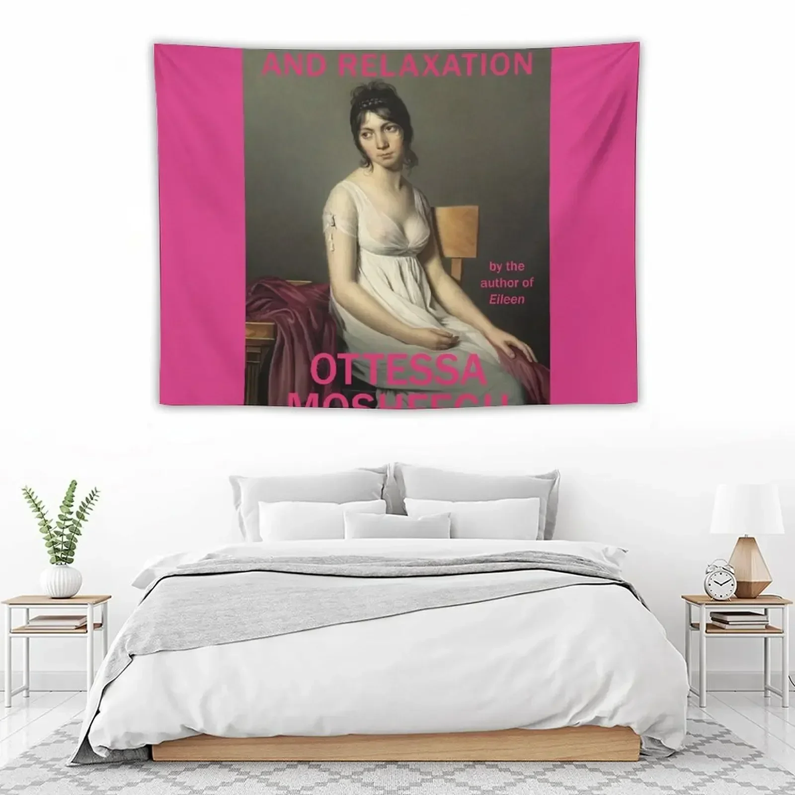 Мой год отдыха и расслабления от Ottessa Moshfegh гобелен эстетический Декор для комнаты