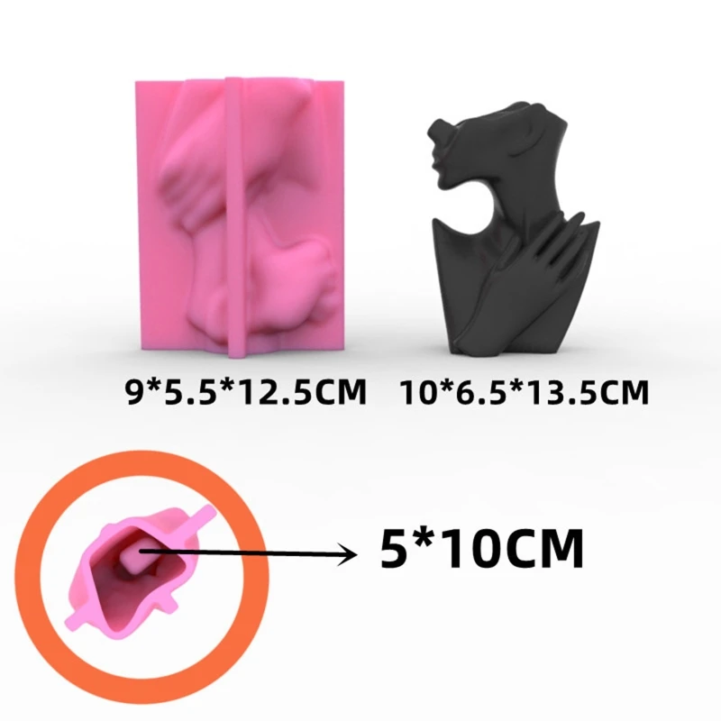 Ваза для растений силиконовая форма горшка цветочный горшок суккулентов глина