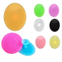 silicone cleaning brush gel washing pad exfoliating blackhead remover facial deep cleansing face care brushes baby bath massager
