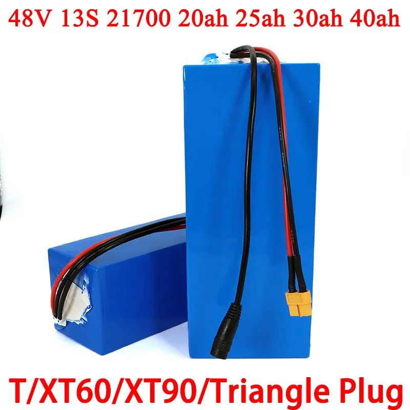 

48V 30ah 25ah 20ah 15ah 54.2v Power 30A BMS batteries 21700 Lithium Battery Pack For Electric bike Electric Scooter