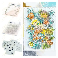 botanical bunch hot sale new metal cutting dies stamps stencil for 2022 scrapbook diary decoration embossing template handmade