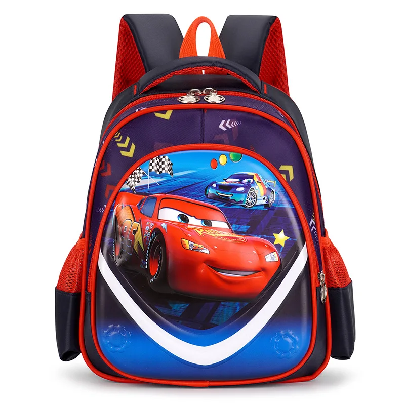 2023 Disney Frozen Kindergarten Bag For Boys Girls Age 2-8 Student Shoulder Orthopedic Backpack Spider Man Sofia Gifts Mochila