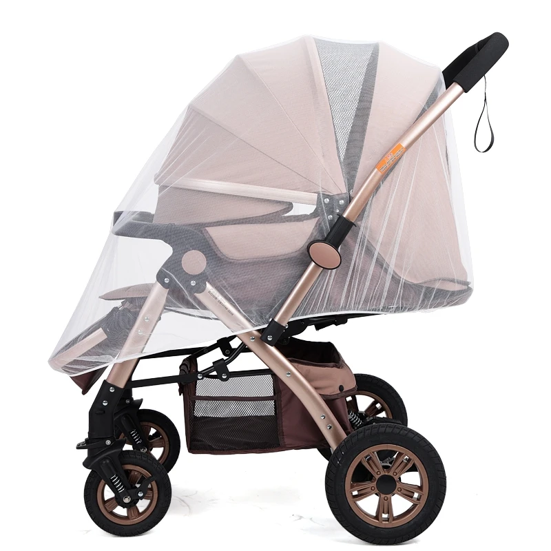 

Universal Baby Stroller Mosquito Net Full Cover Summer Newborn Trolley Mesh Insect Net Baby Sleeping Basket Cover Accessories