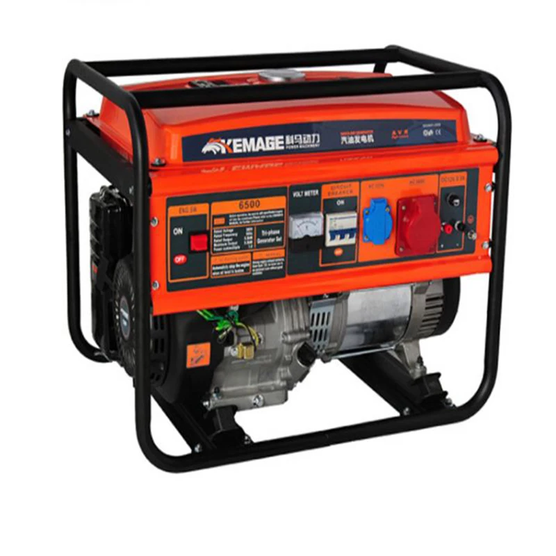 

Gasoline Generator Set 5.5KW Small Single-Phase Generator For Household Use