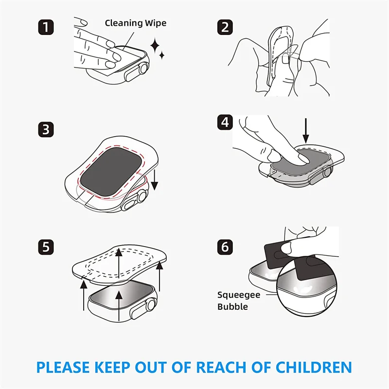 1-3PCS Tempered Glass Film For Apple Watch Ultra 49mm With Alignment Tool HD Screen Protector for iWatch Ultra Easy Install Kit