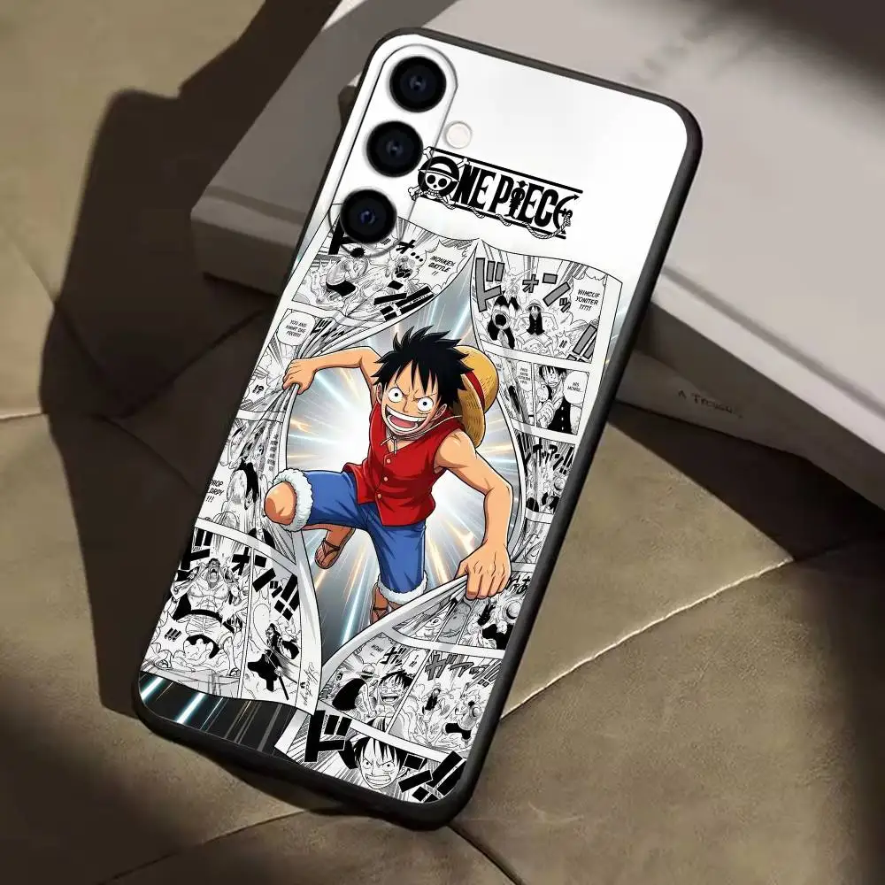 Чехол для телефона O-One Anime P-Piece-S Monki D L-Luffy для Samsung Galaxy A20,21s,22,31,32,52,53,72,73,80,91, мягкий черный корпус (art.: 3920dc868a425) - 3920dc868a425