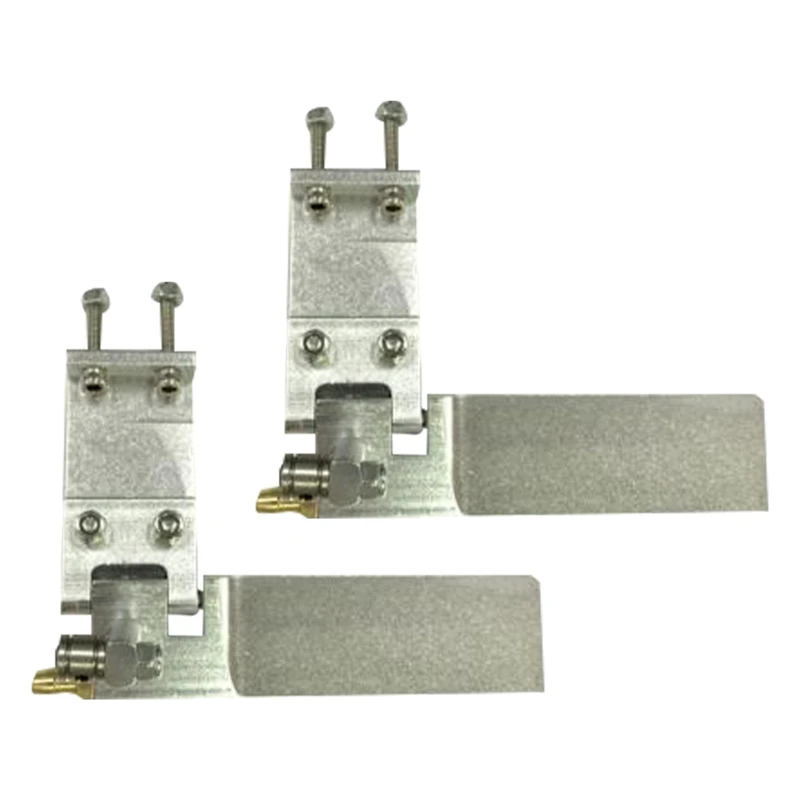 

2X RC Boat Aluminium Alloy Brand 75mm Metal Suction Water Rudder for Remote Control RC Boats CNC Parts Silver
