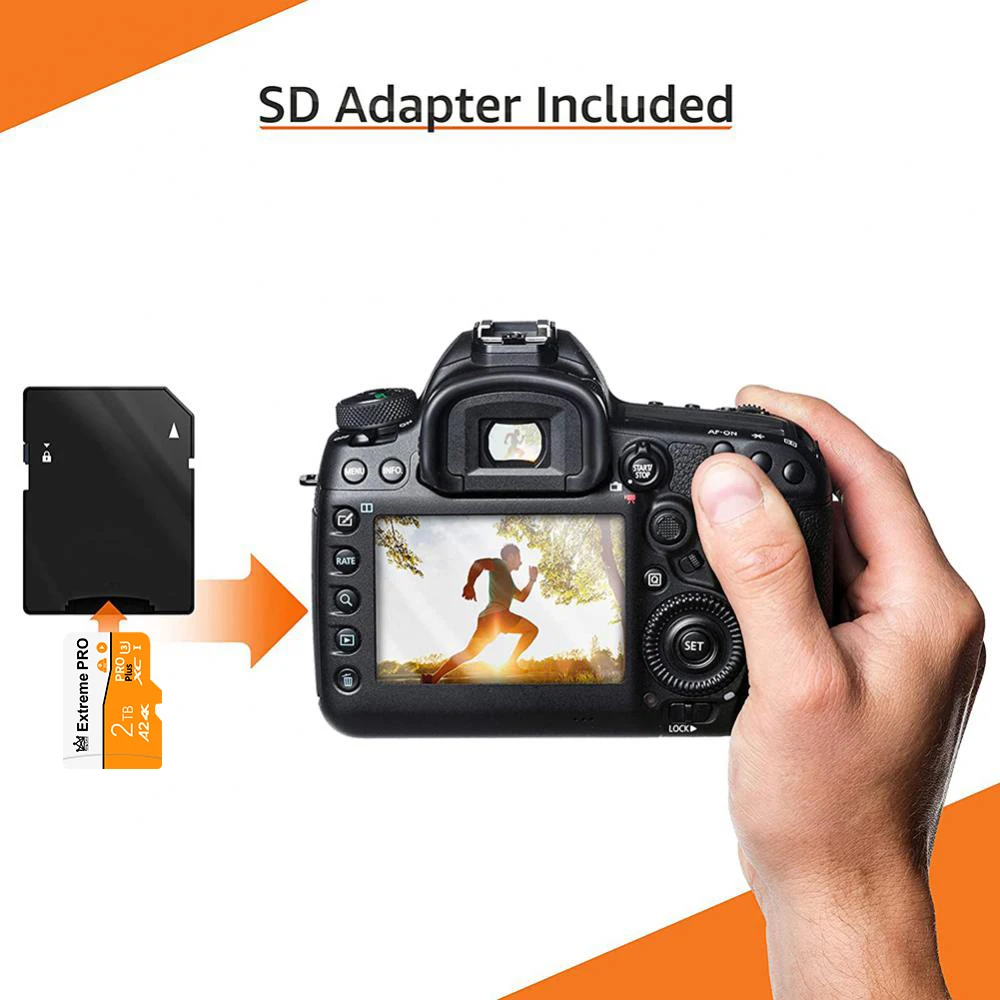 Фото Карта памяти для Xiaomi, флэш-накопитель на 1 ТБ, Sd, TF-карта, мини-Sd-карты, 64 ГБ, 32 ГБ, 128 ГБ, карта памяти с бесплатным пакетом S №3