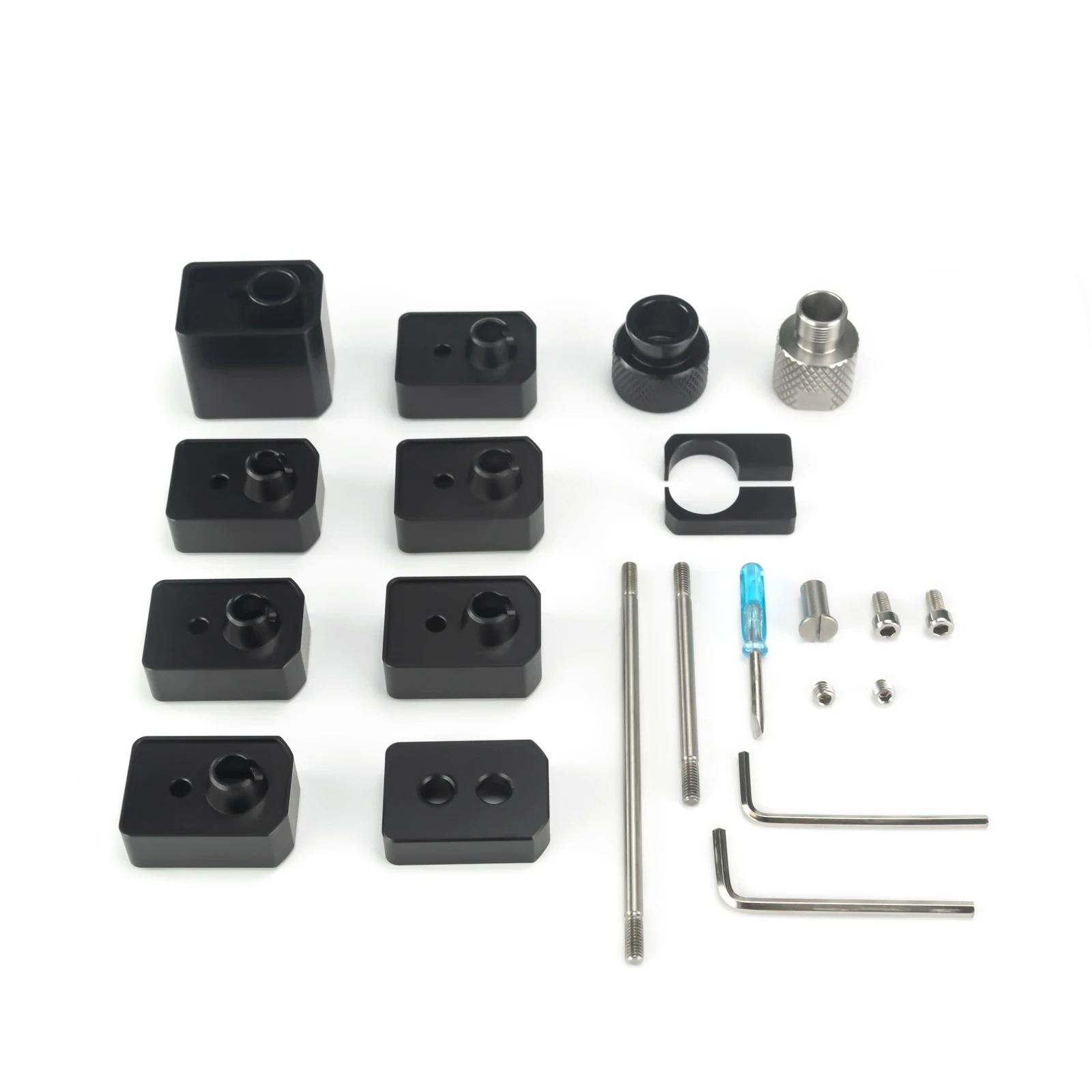 

Car Screw Kit DIY Modular Solvent Aluminum 1/2x28 Square Single Core Monocore Mini Fuel Filter Cleaning Tube Trap