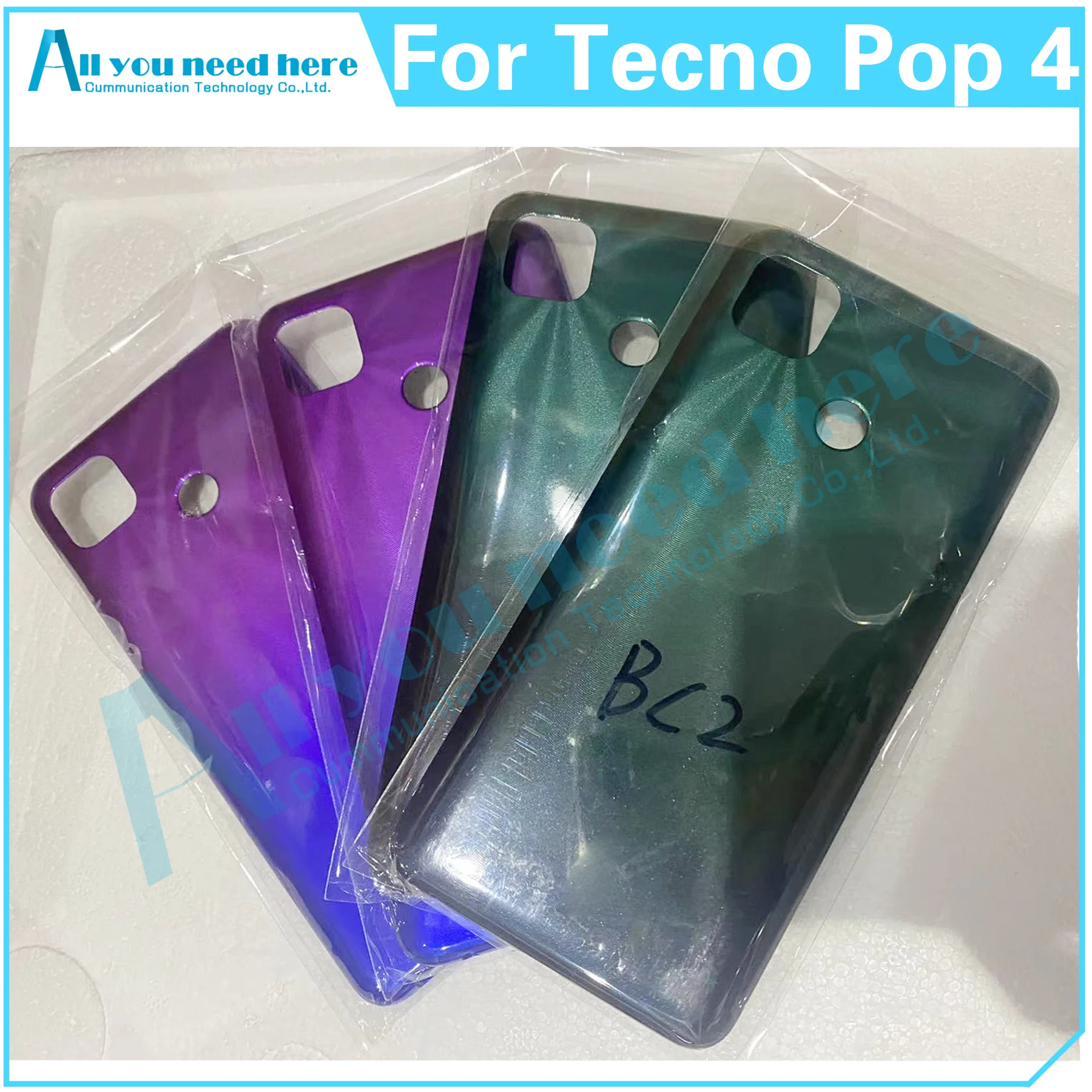 

Задняя крышка корпуса для Tecno Pop 4 BC2, задняя крышка для замены Pop4