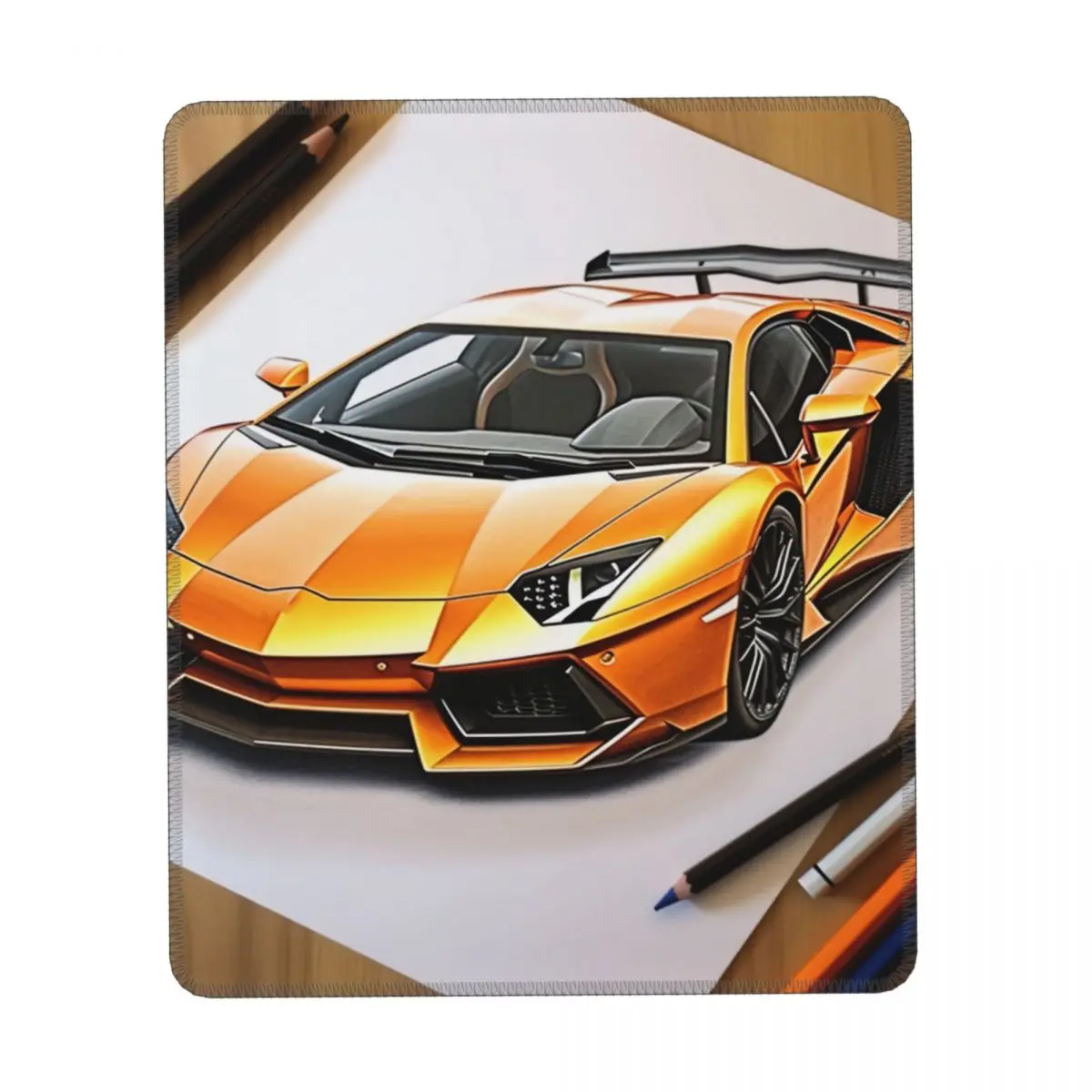 Art Rubber Desktop Mousepad Anti-slip Soft Fantasy Mouse Pads