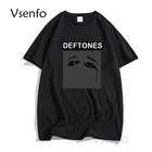 МужскаяЖенская Повседневная футболка Deftones вокруг меха, с принтом адреналина