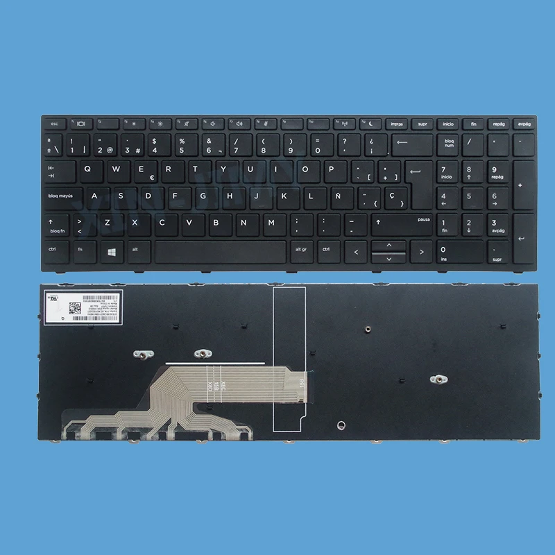 

XIN French Keyboard For HP Probook 450 G5 455 G5 470 G5 650 G5 Laptop AZERTY Clavier FR Layout Black With Frame