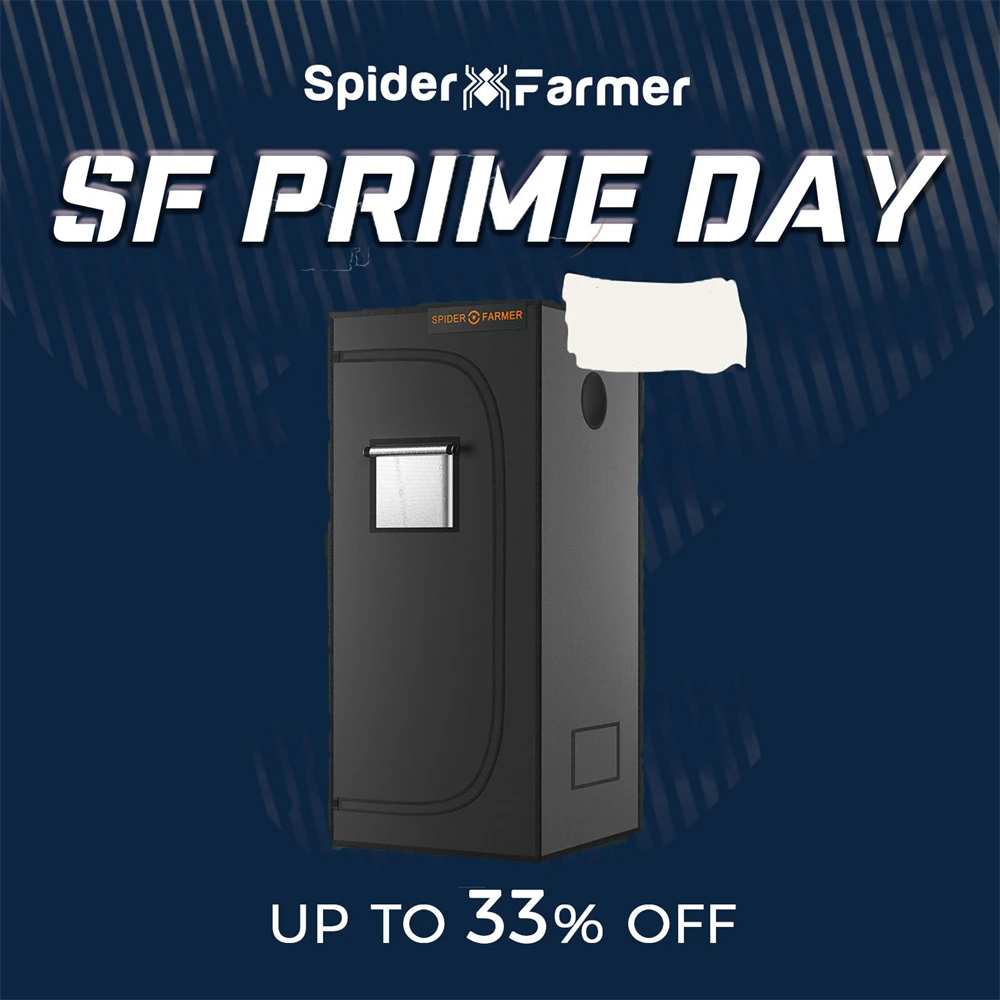 Spider Farmer SF70X70X160CM Grow Tent Reflective Mylar 1680D Oxford Cloth Indoor Hydroponics Home Box For Plants