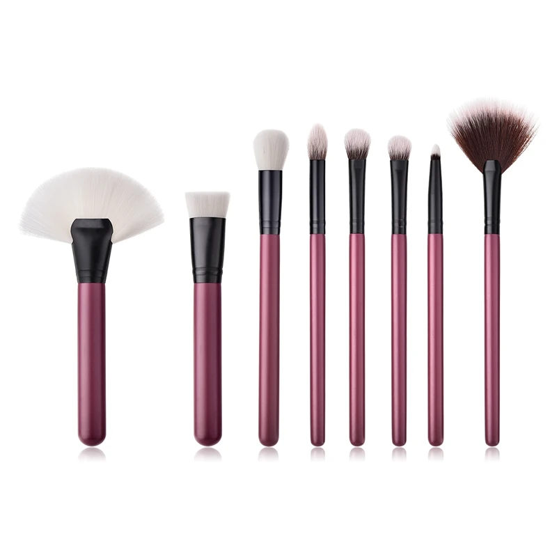 

Fashion Makeup Brushes Set Wooden Foundation Eyebrow Eyeshadow Brush Cosmetic Brush Tools