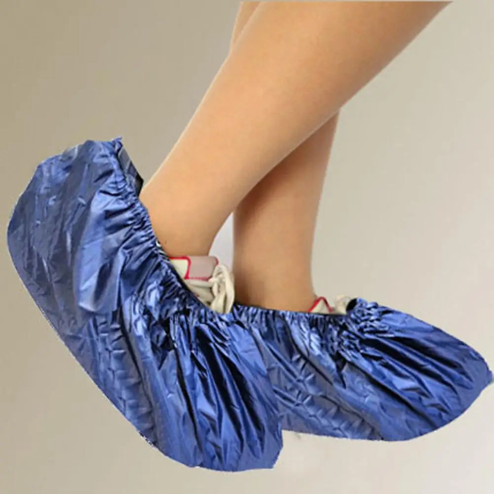 1 Pair Unisex Reusable Shoe Cover Non-slip Shoe Cover Household Thick Washable Shoes Covers Non-disposable Feet Cover Overshoes