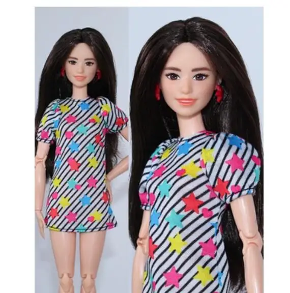 Игрушка MB3 красивое модное белое платье розовая одежда для ваших кукол 1/6 FR FR2 Xinyi ST