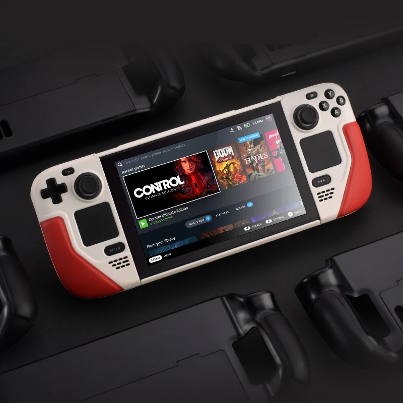 

Protective Case For Steam Deck Shockproof Shell Soft Non-Slip Cover Durable Full Protection Scratch Resistant Skin For STEAM