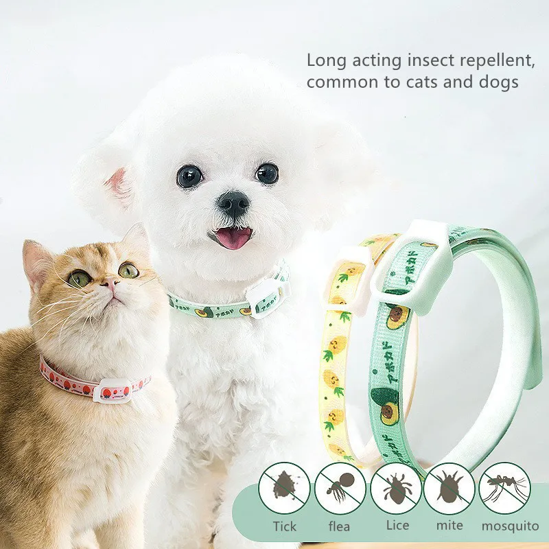 

Dog Anti Flea Ticks Antiparasitic Cats Collar Retractable Mosquitoes Repellent Pet Collars For Puppy Cat Large Dogs Accessories