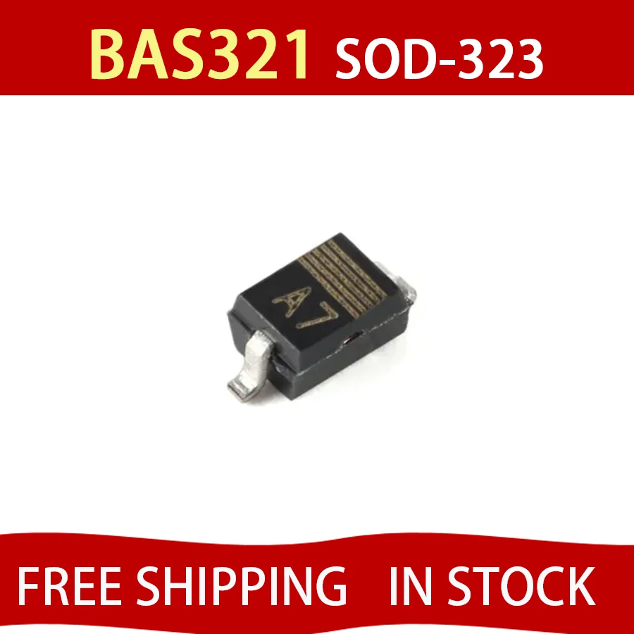 Новинка, оригинальный точечный диод BAS321,115 SOD-323, универсальный диод BAS321, 5 шт., бесплатная доставка