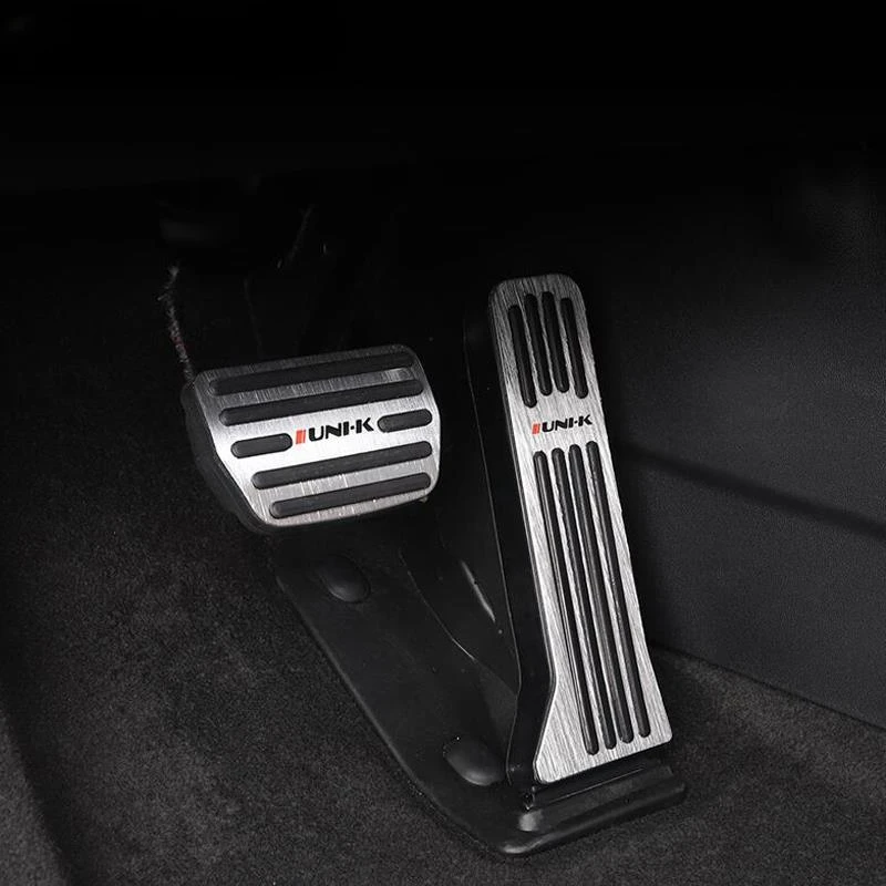 Автомобильная педаль акселератора из нержавеющей стали нескользящая тормоза