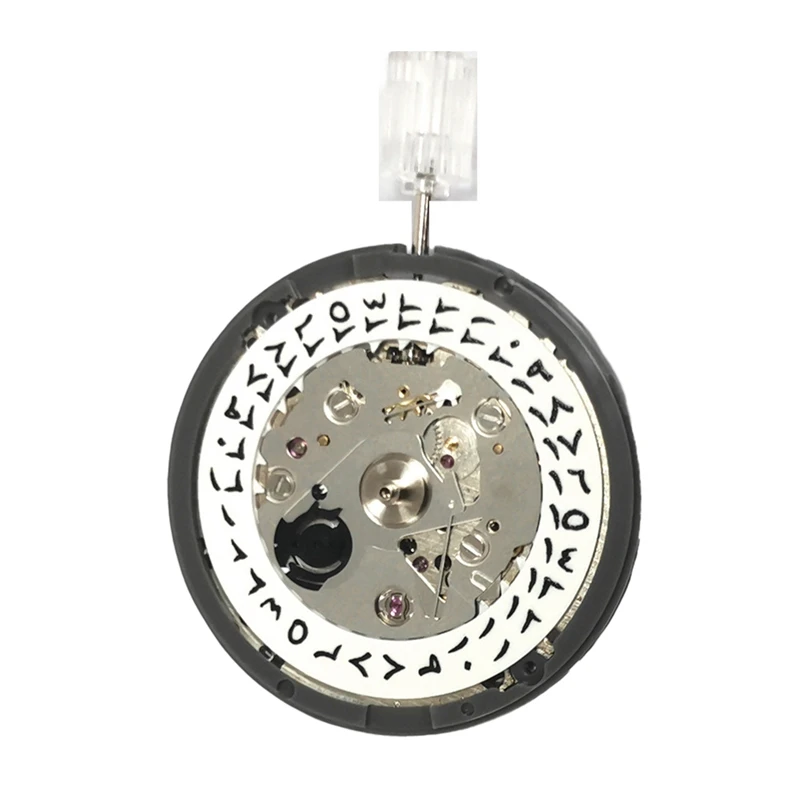 

1 Piecs Automatic Mechanical Movement Disc At 3.0 Mod Replace Mechanism Arabic NH35 White