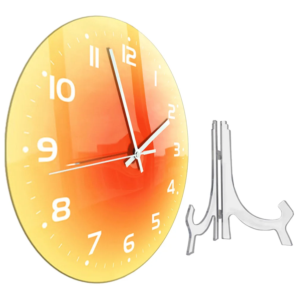 

Decorative Clock Delicate Modern Style Acrylic Wall Wear-resistant Home Supply Accessory Clocks