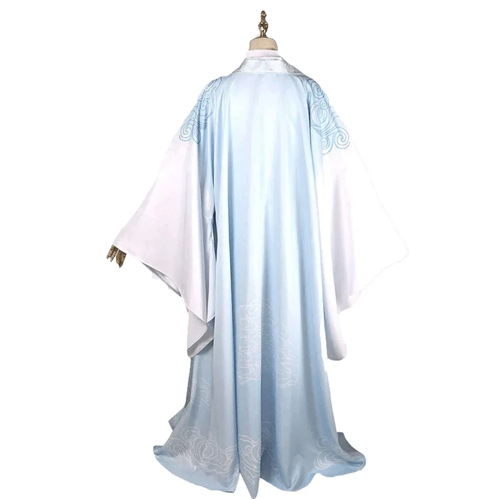 Костюмы для косплея Lan Wangji Mo Dao Zu Shi оригинальный древний костюм LanZhan парик